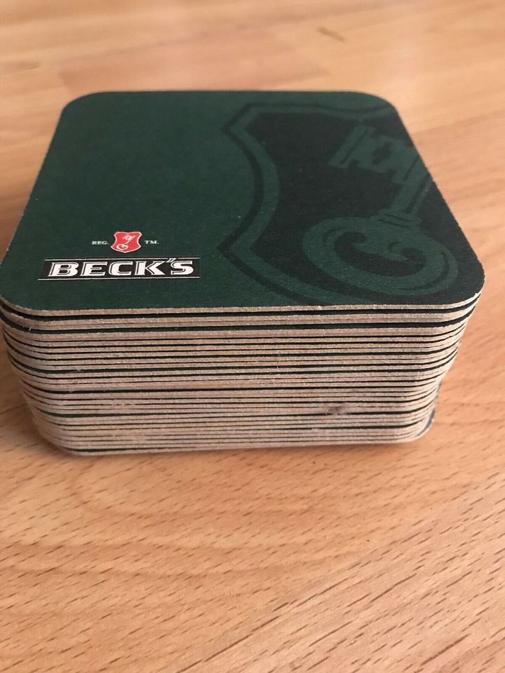 Bierdeckel Beck‘s in Hamburg