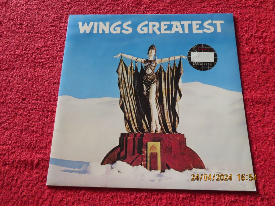 A132 - Wings – Wings Greatest - Pop Rock LP - OIS in Moorrege