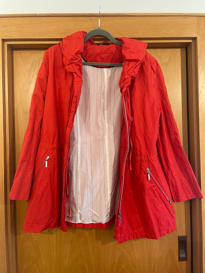 Rote Jacke von Jobis, Sommerjacke, Größe 44 in Oberhausen a.d. Donau