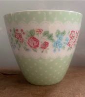 RARITÄT Greengate Latte Cup Ivy Green Blümchen Dots Green Gate Baden-Württemberg - Bad Wimpfen Vorschau