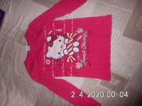 1 Langarm Pullover mit Bildmotiv von Hello Kitty in Pink Sachsen - Hoyerswerda Vorschau