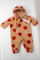 Mini Rodini Hearts Fleece - Einteiler Bremen-Mitte - Bahnhofsvorstadt  Vorschau