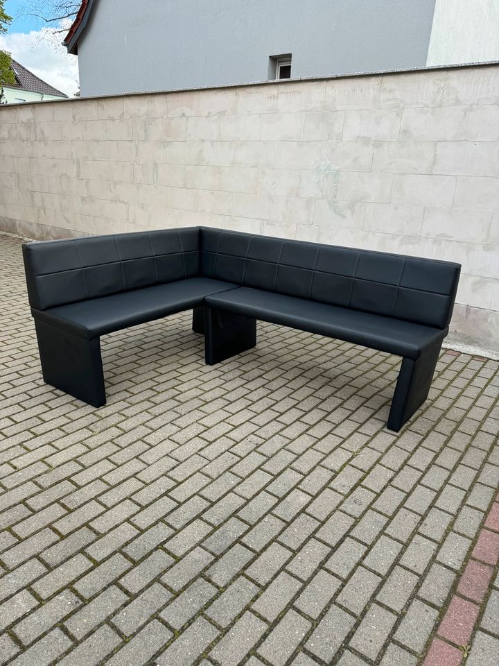 Leder Eckbank 198x145 cm in Zörbig