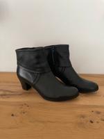 Schwarze Lederstiefelette von Gabor in Größe 7 = 40 1/2 Bayern - Landau a d Isar Vorschau