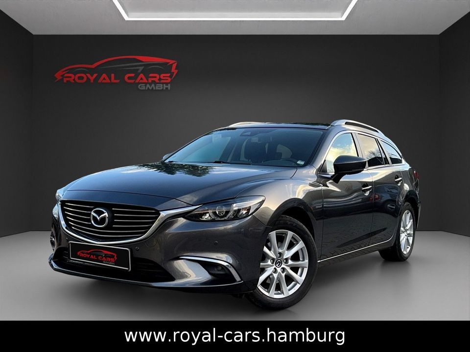 Mazda 6 Kombi Exclusive-Line NAVI*LED*PDC*SHZ*KEYLESS* in Hamburg