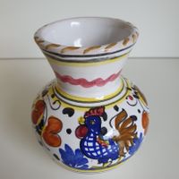 Deruta - Maiolica Italien - Keramikvase - handbemalt - Rarität! Niedersachsen - Bassum Vorschau