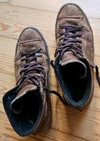 Chucks Converse Taylor Leder Gr. 45 / 11 braun getragen Sachsen - Görlitz Vorschau