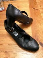 Schwarze Tanzschuhe Leder Gr. 38 von Anna K. Sachsen - Radebeul Vorschau