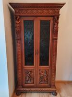 Vintage Schrank | Schnitzereien aus Vollholz | Schmiedekunst Baden-Württemberg - Ludwigsburg Vorschau
