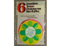 6 freundliche Tassen-Deckchen bunt Idee-Kaffee Vintage 70er Baden-Württemberg - Biberach an der Riß Vorschau