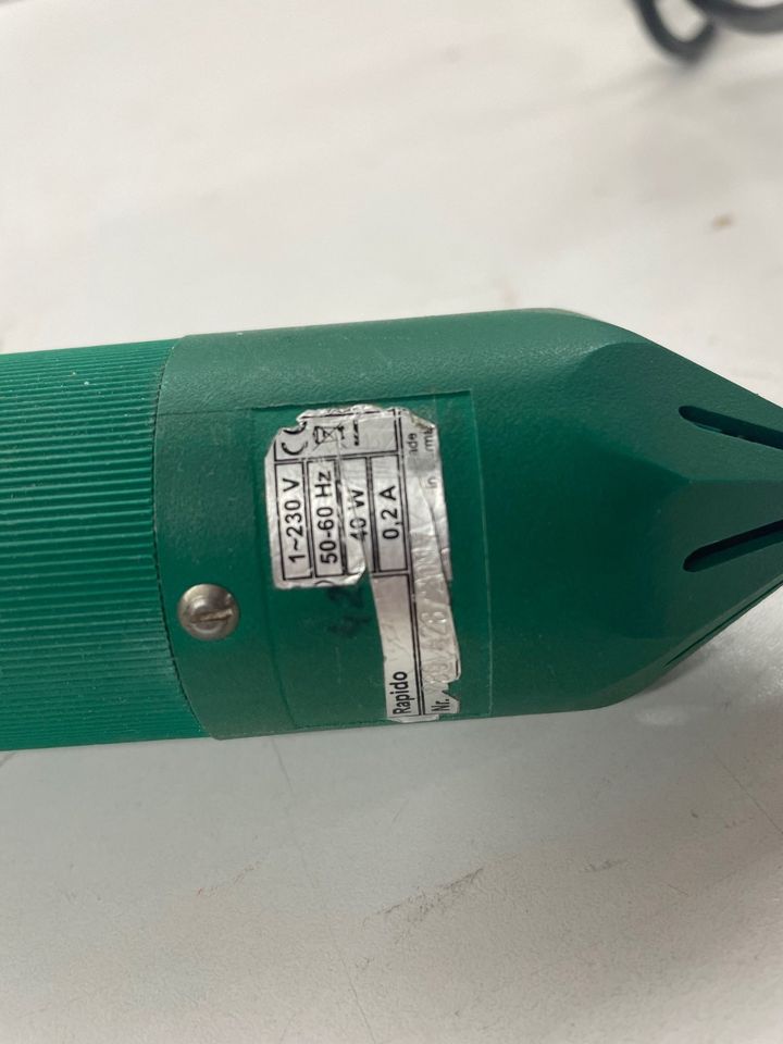 Rapido Elektroschere 40W  Stoffschere voll funktionstüchtig in Trittau