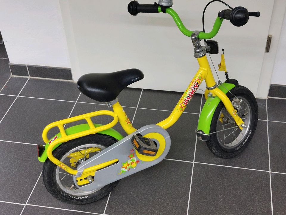 Puky 12 Zoll Kinderfahrrad Fahrrad gelb grün in Fürth