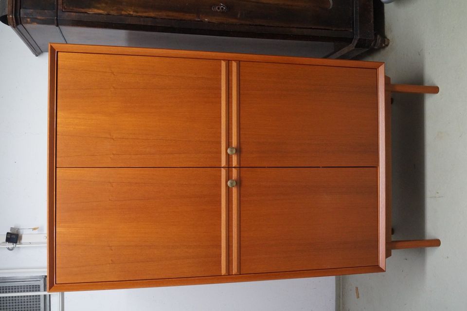 Schrank Schuhschrank Teak Danish Design Vintage in Hockenheim