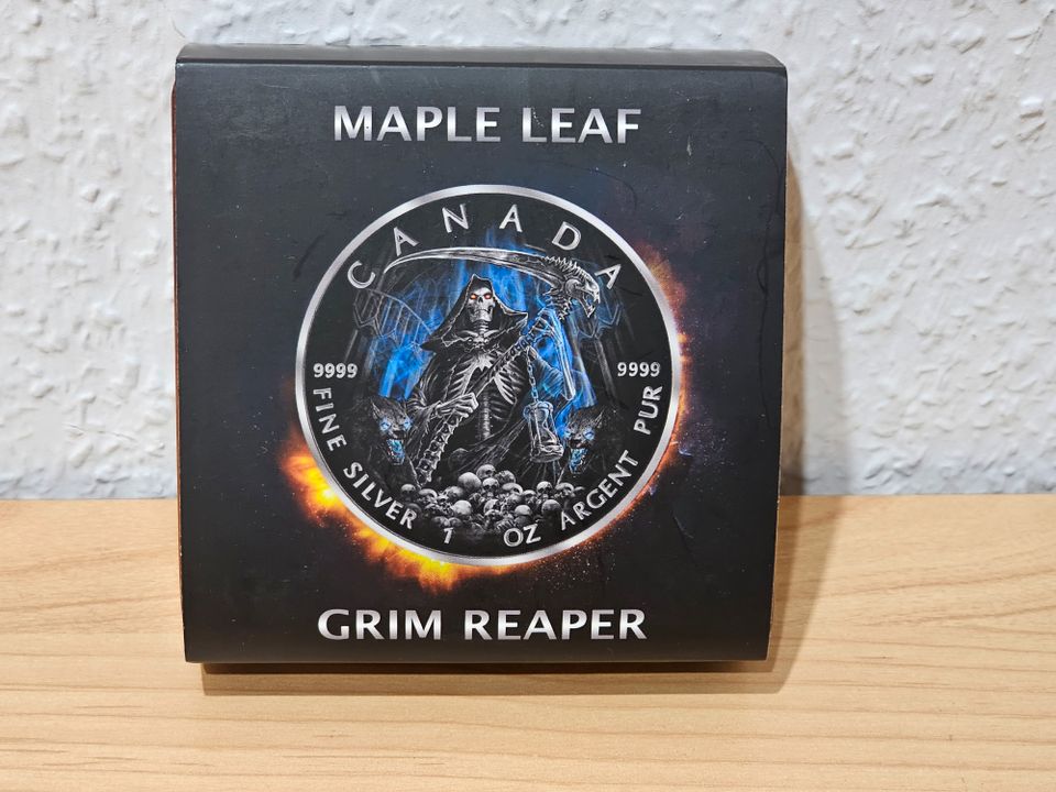 Maple Leaf - Grim Reaper 1 Armageddon 1 Oz    Neu & OV in Bruchsal