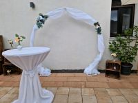 Traubogen weiss rund freie Trauung Hochzeit Baden-Württemberg - Staig Vorschau