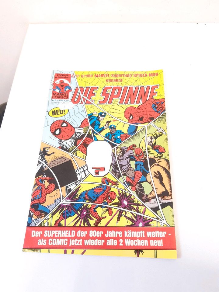 6 Comichefte *Die Spinne *Dennis *Zorro *Hägar *Schwarzbart in Frankfurt am Main