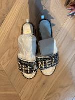 Chanel Kork Sandalen Traum Tweed Gr.39/40 München - Altstadt-Lehel Vorschau