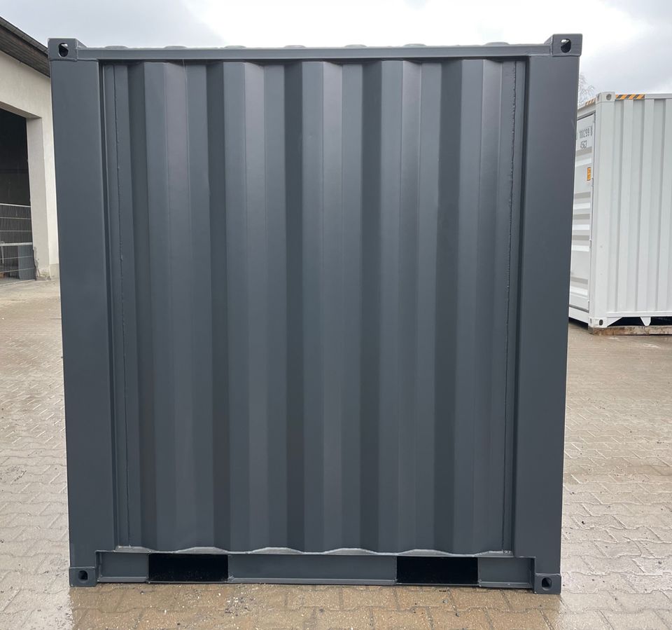 7ft Minicontainer neuwertig RAL 7021 Materialcontainer mieten in Nürnberg (Mittelfr)