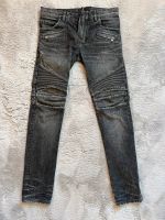 Balmain Regular-Fit Washed-Denim Biker Jeans 32 Bayern - Aschaffenburg Vorschau