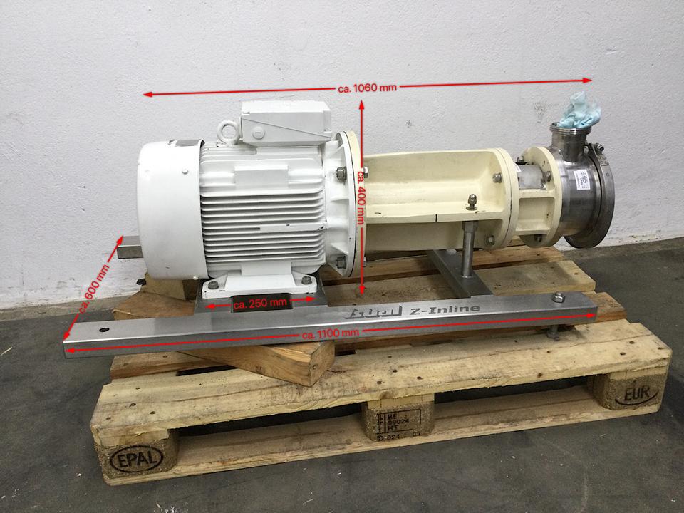 Ystral Z-Inline Dispergierer Kolloidmühle Z 15.000 S/W3DGA-150 in Korschenbroich