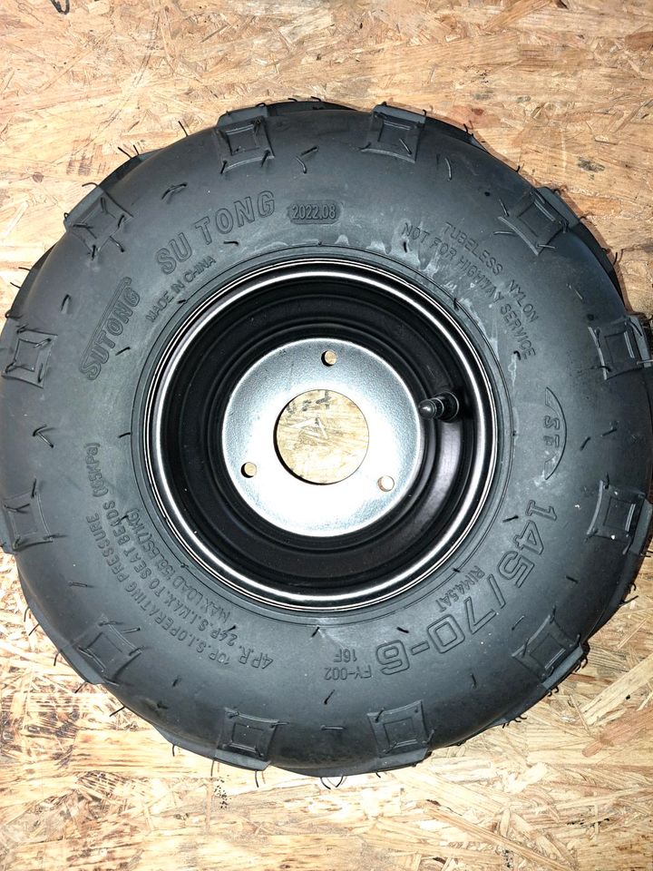 Quad GoCard Motorrad Reifen Felge in Dinklage