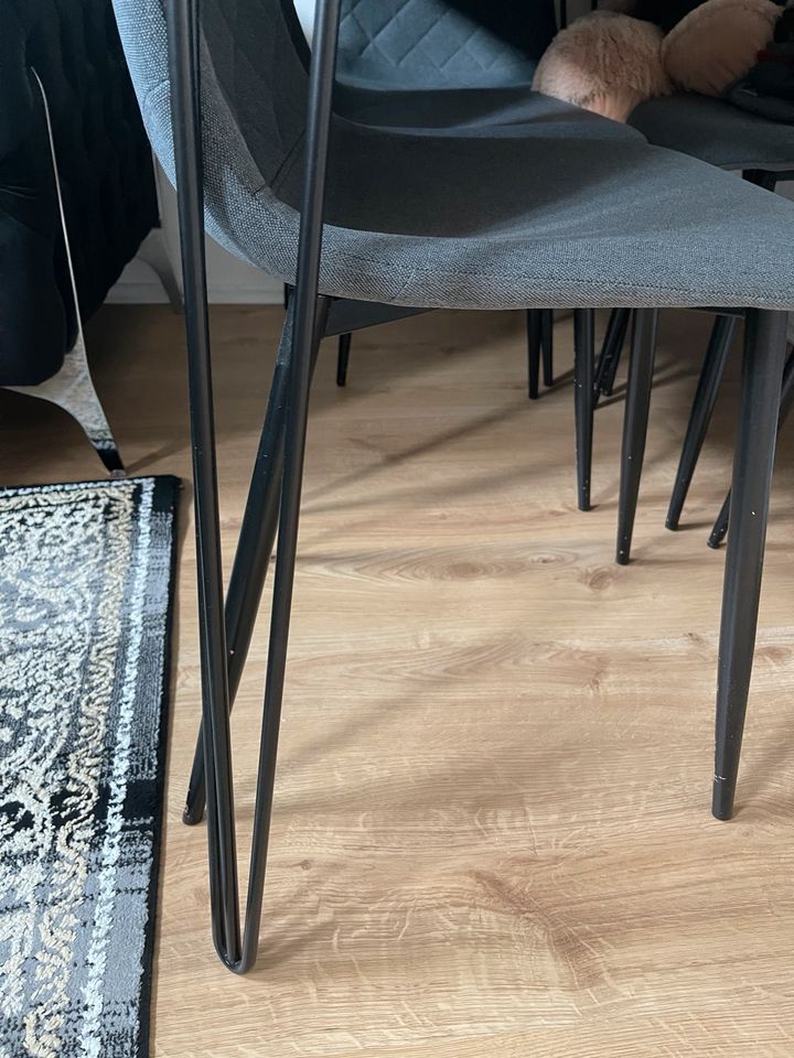 Esstisch 60cm breit mit 6 Stühlen von Jysk in Mettmann