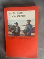 Buch Reclam Of Mice and Men John Steinbeck Bayern - Bad Füssing Vorschau