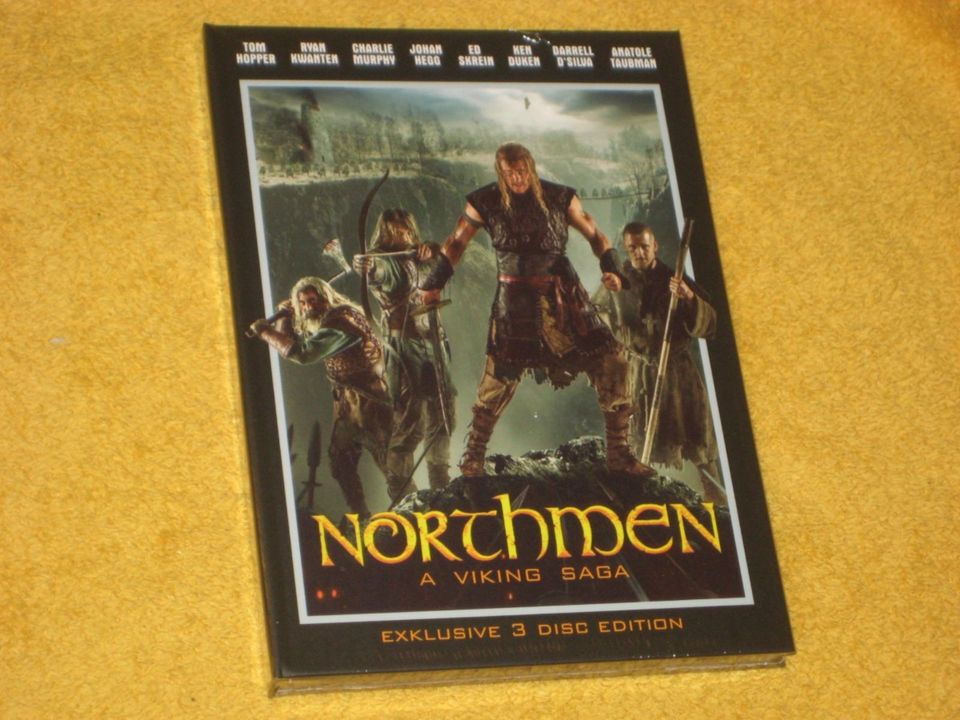 NORTHMEN - A VIKING SAGA Mediabook C 3 Disc. Blu-Ray + DVD - NEU in Gleichen