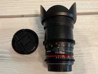 Samyang MF 35mm T1,5 Video VDSLR Canon EF Bayern - Maisach Vorschau