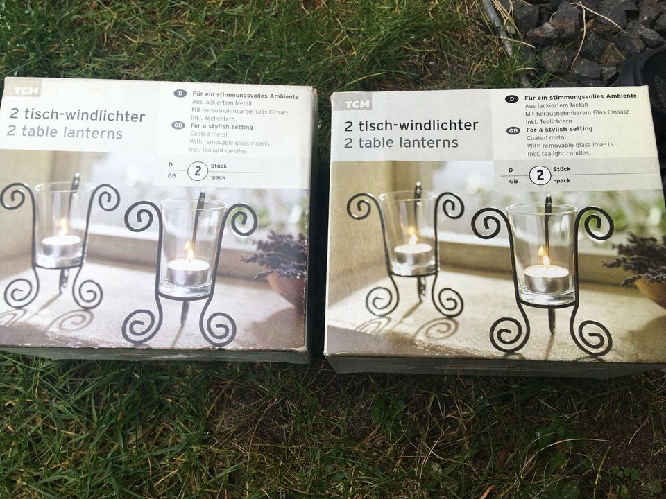 4 Tisch-Windlichter Tchibo * originalverpackt* in Brandenburg - Potsdam |  eBay Kleinanzeigen ist jetzt Kleinanzeigen