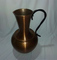 Kupfervase Vase Kupfer Deko groß mit Henkel Hessen - Herborn Vorschau