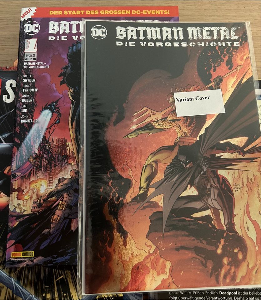 Comic DC Metal Batman #1 Variant in Brandenburg an der Havel