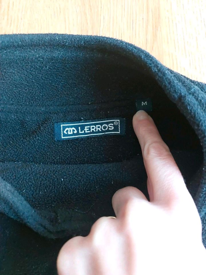 LERROS Fleece Pullover M schwarz in Flörsheim am Main