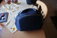 Kosmetiktasche blau mit Schloss Niedersachsen - Heuerßen Vorschau