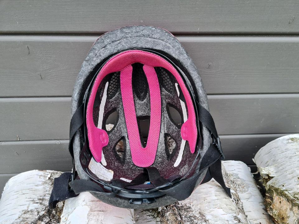 ABUS ❤️ Fahrradhelm KINDER - Gr. 45-50/ pink/ Schmetterlinge in Elsterwerda