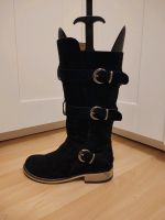 BUFFALO Biker Boots/Stiefel Wildleder 37 Schnallen Schwarz w.NEU! Berlin - Charlottenburg Vorschau