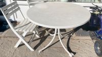 Gartentisch runder Tisch mit 4 Gartenstühlen Herzogtum Lauenburg - Geesthacht Vorschau