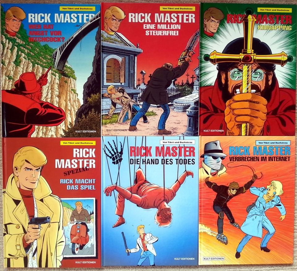 Rick Master (53x) - Hardcover # 25-77 komplett, Kult Verlag in Oldenburg