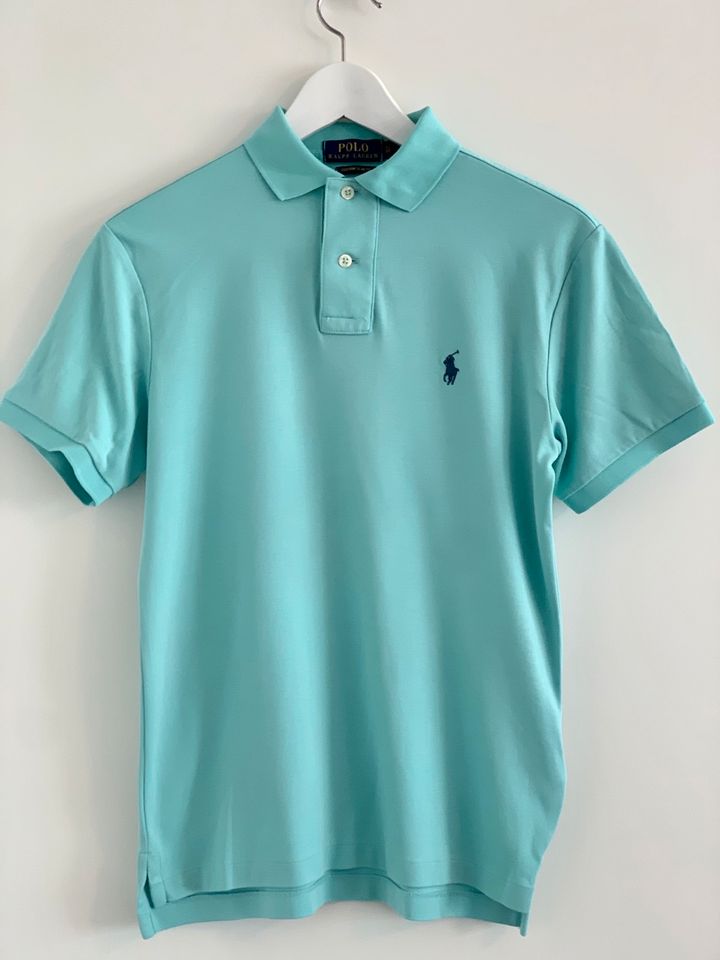 Polo Ralph Lauren Poloshirt Größe XS Custom Slim Fit türkis in Ludwigshafen