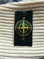 Stone Island Rippstrick White Knitwear weiß Wolle 100% Berlin - Charlottenburg Vorschau