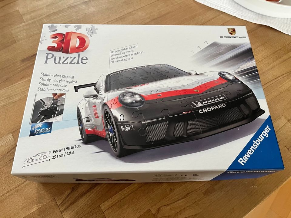 Ravensburger 3D Puzzle Porsche 911 GT3 Cup in Mainstockheim