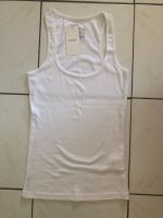 Top Trägershirt Tanktop weiß uni Gr. M Neu mit Etikett Bayern - Estenfeld Vorschau