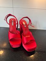 festliche Satin High Heels Hochzeit, Sandaletten, Mules Blau Kreis Pinneberg - Pinneberg Vorschau