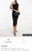 Midikleid mit asymmetrischem Neckholder-Träger an der Schulter Niedersachsen - Lehrte Vorschau