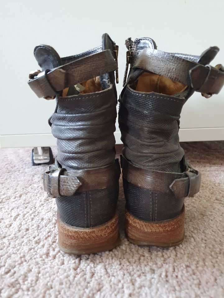 A.S.98 Bikerstiefel, Stiefelette, Gr. 36,37, 36,5? in Werne