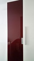 Hochglanz dunkelrote Ikea Pax Kleiderschrank Tür Fardal 2,29 x 50 Berlin - Lichtenberg Vorschau