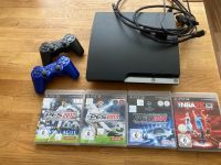 PS3 mit 2 Controllern und 4 Spielen Berlin - Wilmersdorf Vorschau