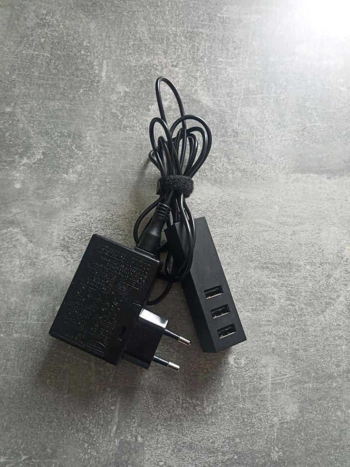 USB Verteiler Ladegerät Steckdose Netzteil Ikea Lörby in Neumark