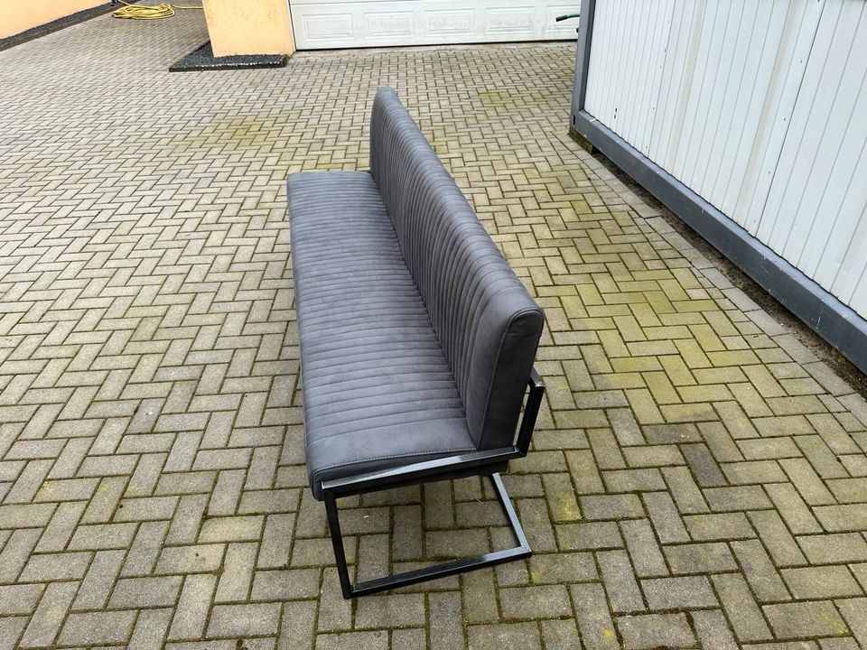 FASMAS Sitzbank Bank Esszimmer Anthracite Grau 205cm NEU in Hamburg