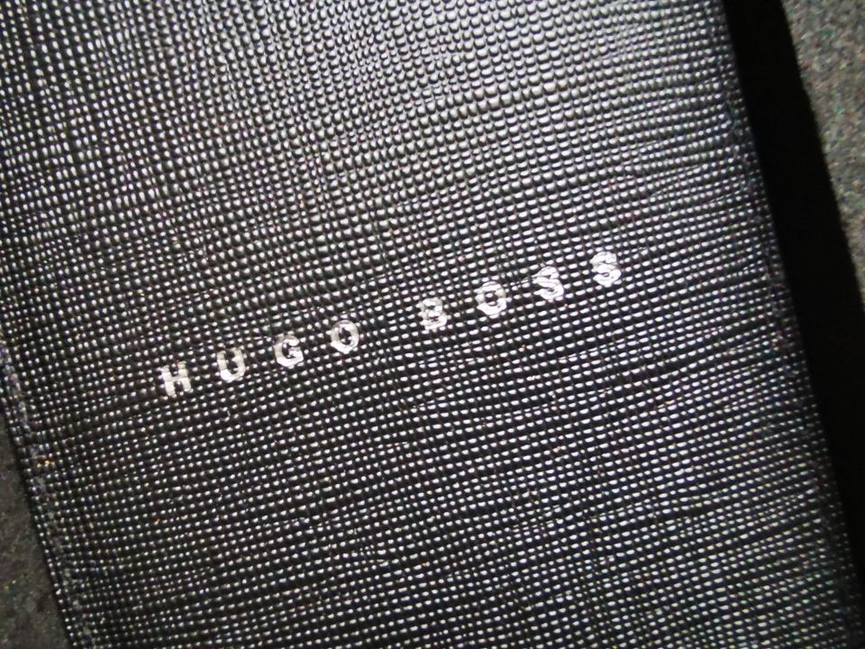 Hugo Boss Kofferanhänger, Luggage Tag, schwarz für Koffer oder Ta in Erzhausen